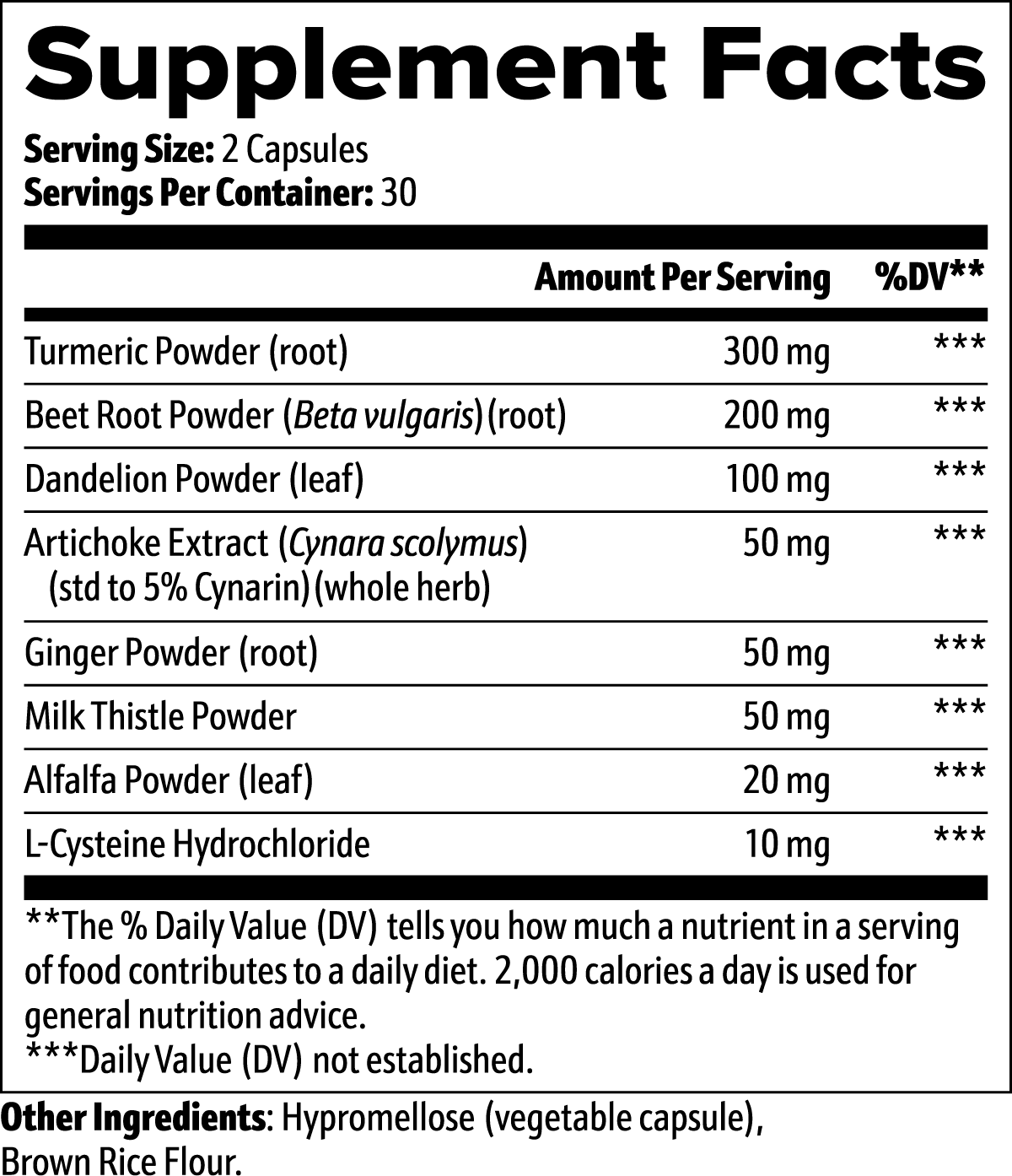 Liver Support | System Reset