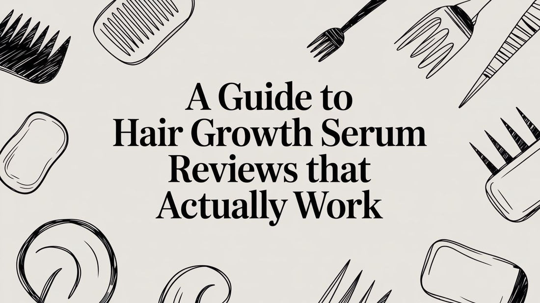 A Guide to Hair Growth Serum Reviews That Actually Work