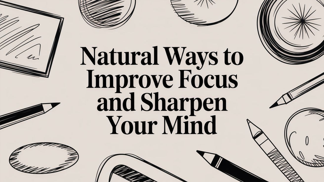 Natural Ways to Improve Focus and Sharpen Your Mind