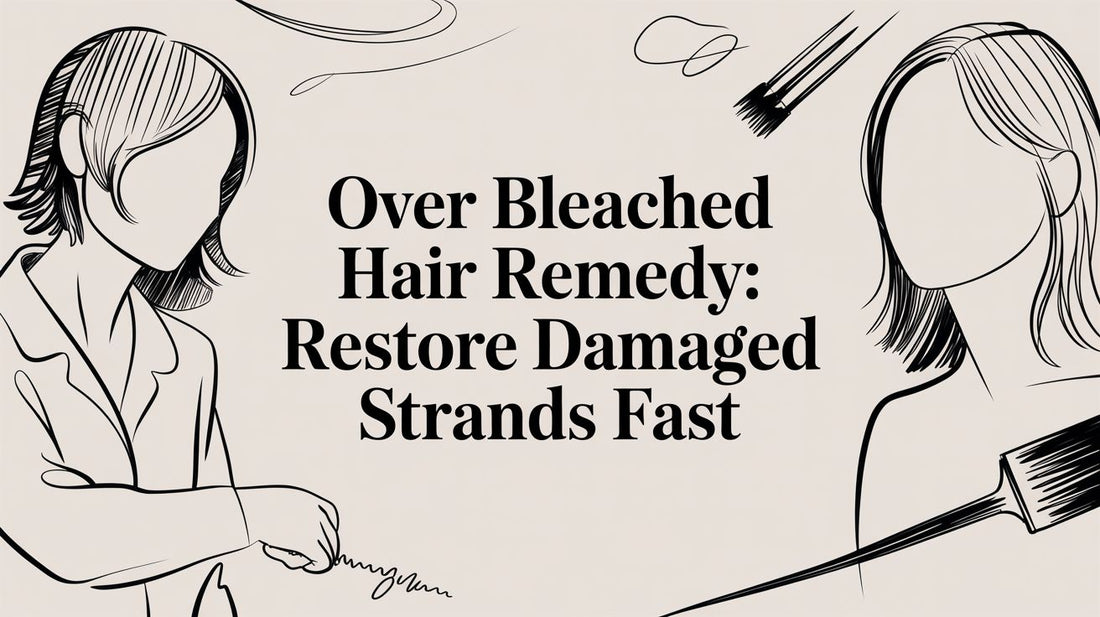 Over Bleached Hair Remedy: Restore Damaged Strands Fast