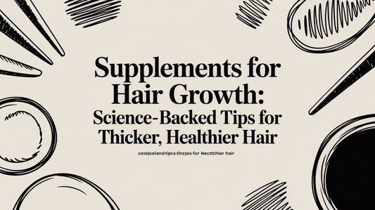 Supplements for hair growth: Science-backed tips for thicker, healthier hair