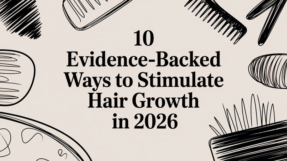 10 Evidence-Backed Ways to Stimulate Hair Growth in 2026