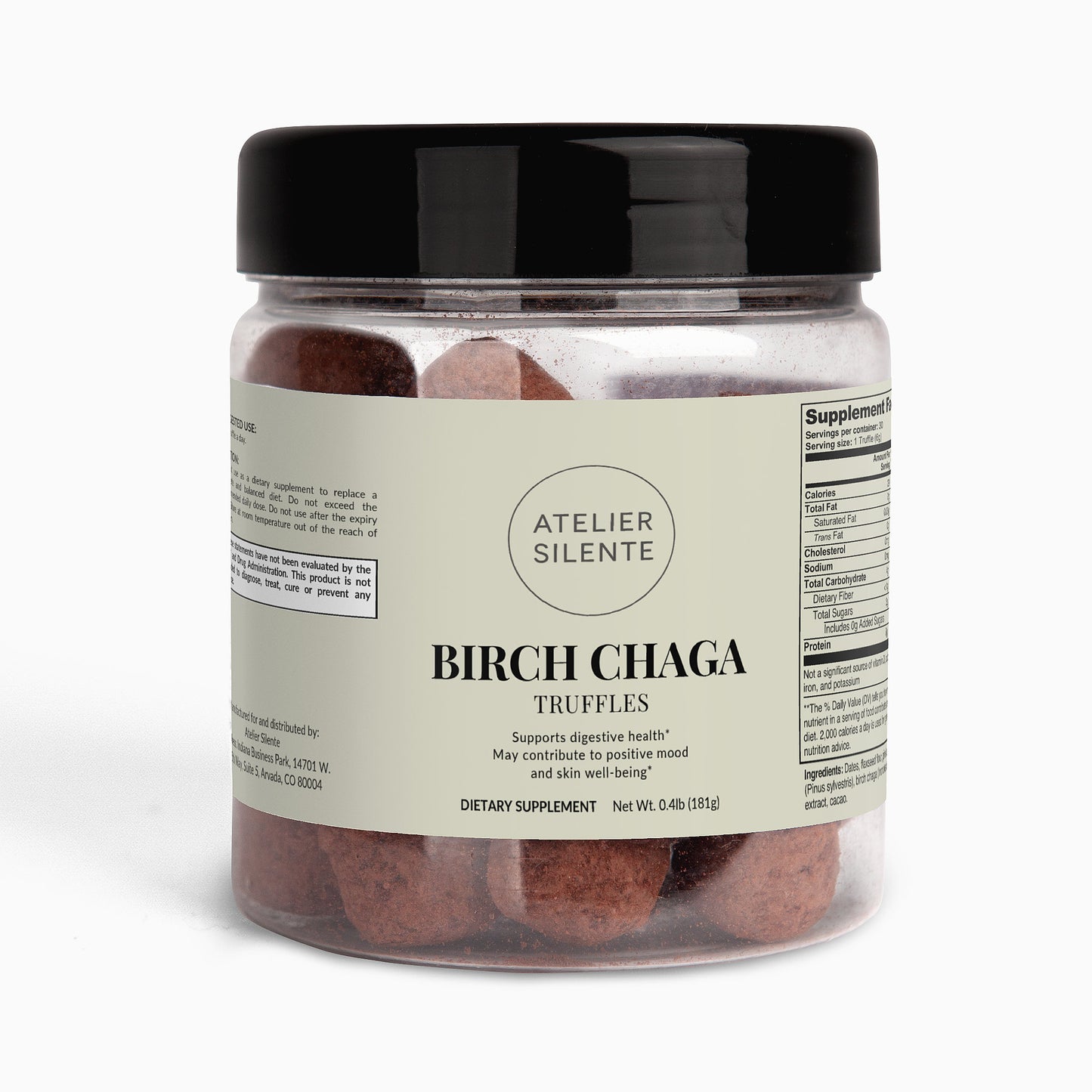 Birch Chaga Functional Truffles