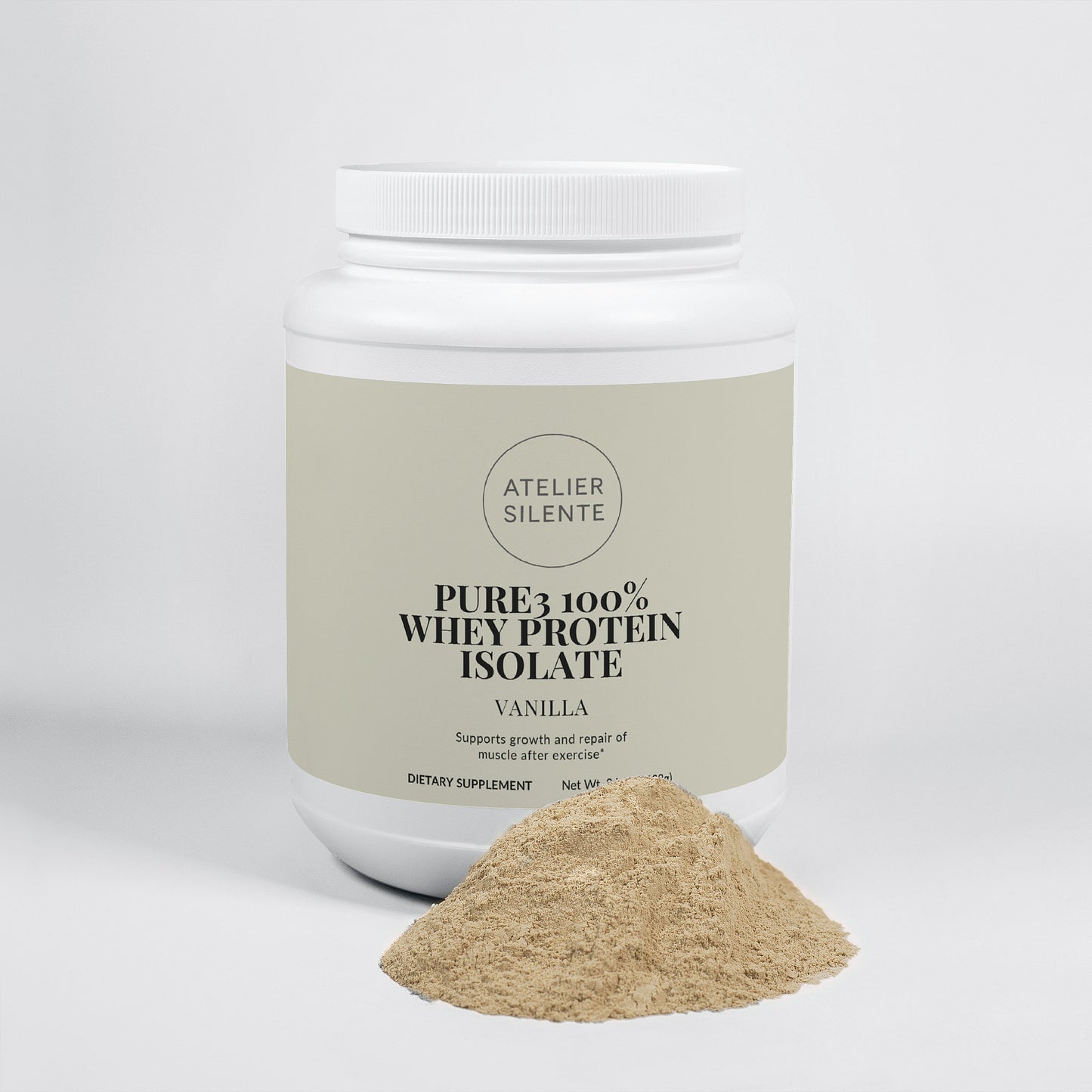 Pure3 100% Whey Protein Isolate | Vanilla