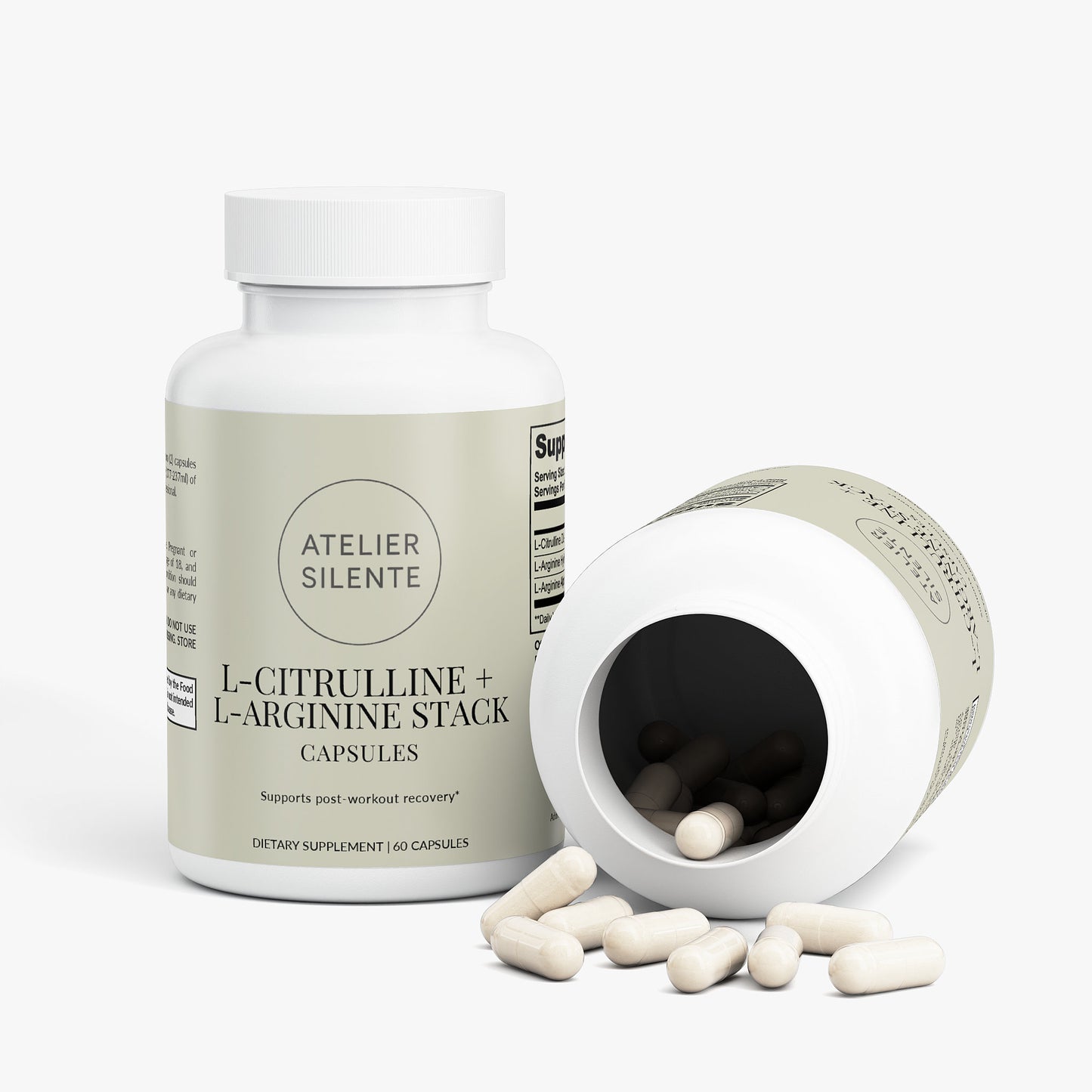 L-Citrulline & L-Arginine Stack | Physical Endurance + Nutrient Flow