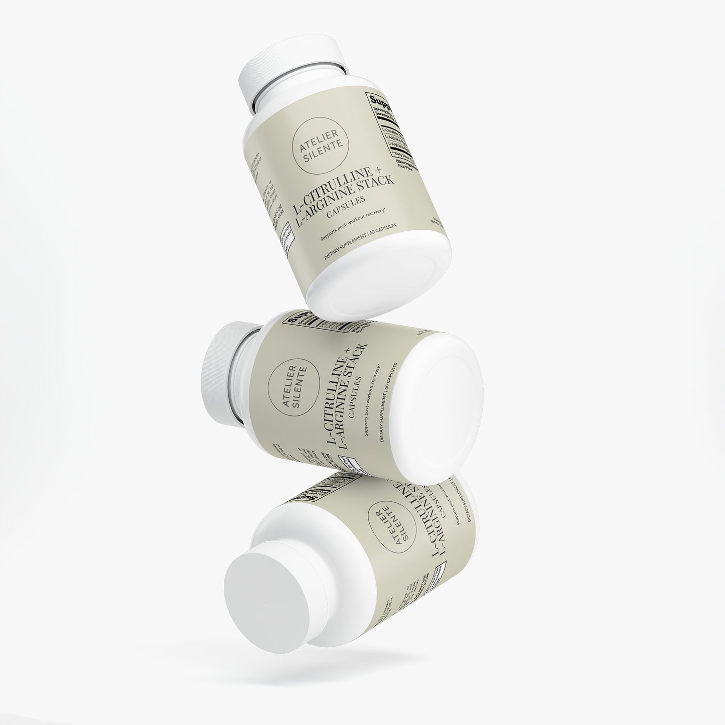 L-Citrulline & L-Arginine Stack | Physical Endurance + Nutrient Flow